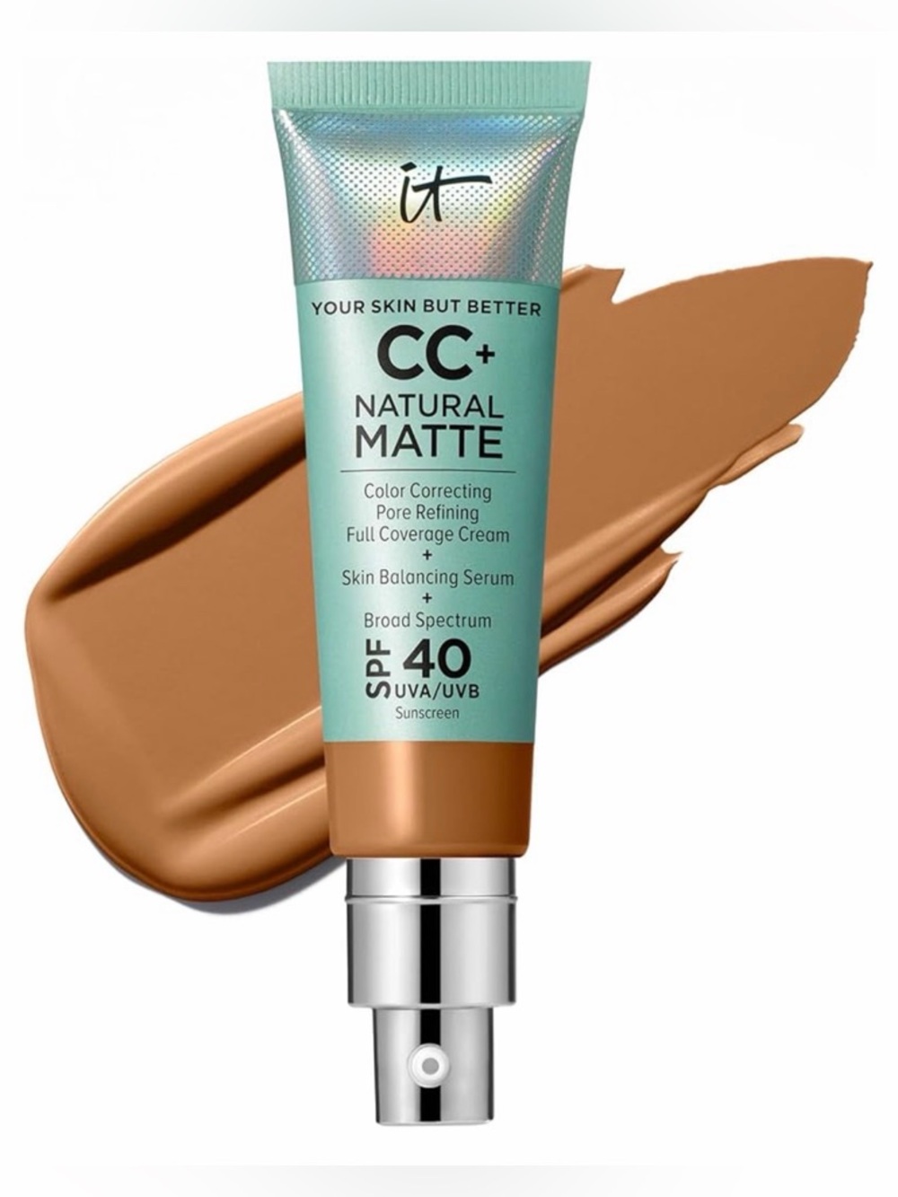 It Cosmetics Your Skin But Better CC+ Oil Free Matte Foundation RICH HONEY
